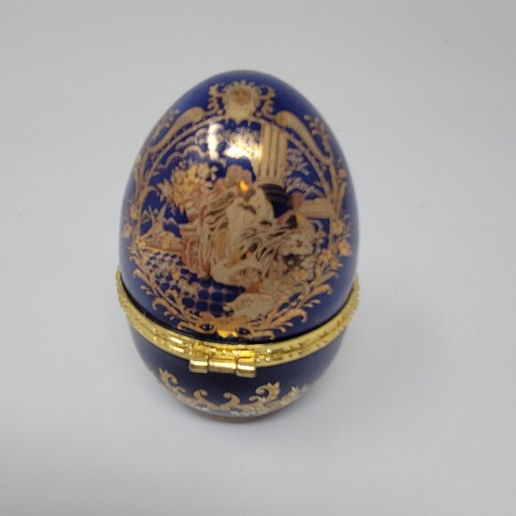 Limoges Easter Egg Trinket Box - Picture 3 of 7